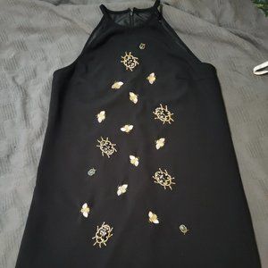 Victoria Beckham for Target Halter Bug Dress Size L EUC